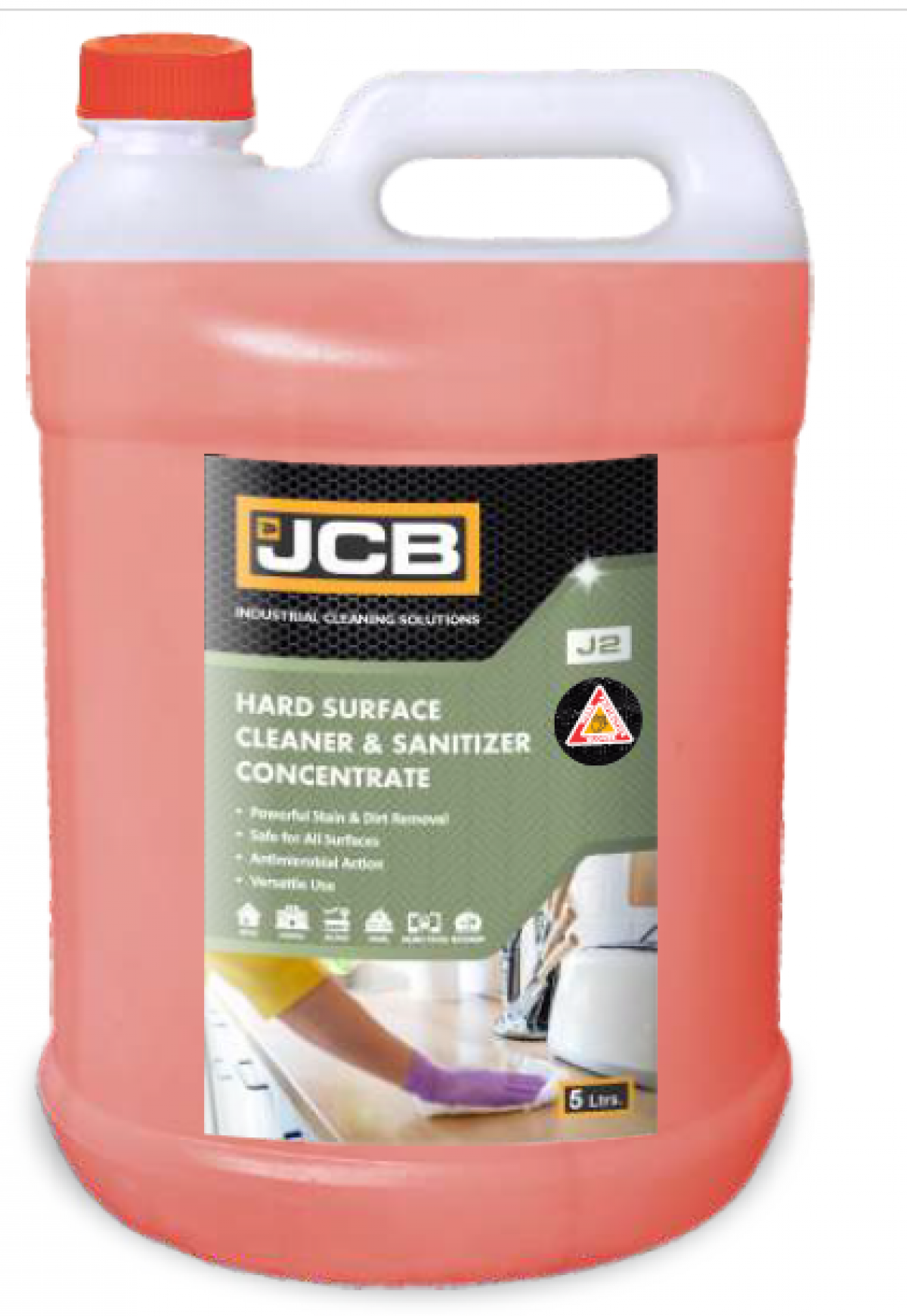 J2 HARD SURFACE CLEANER & SANITIZER CONCENTRATE